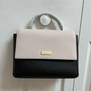 New SEALED KATE SPADE Paterson Court Brynlee Satchel - Black/Pebble - WKRU3877